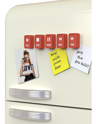 Imagen 3 de 4 de Juego De Imanes Para Refrigerador - Forma Botones