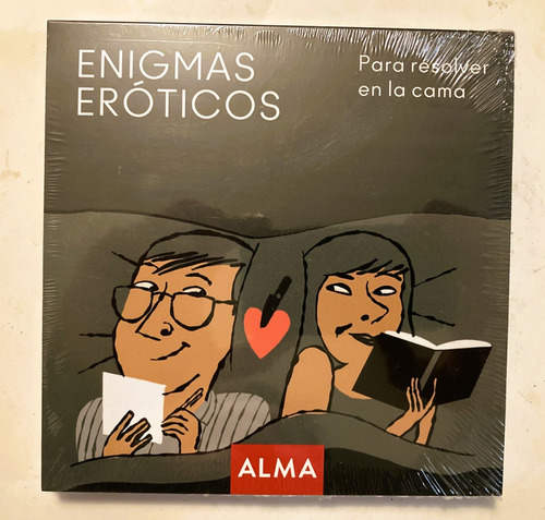 Libro Juegos: Enigmas Eróticos. Editorial Alma