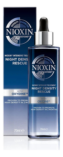 Nioxin Night Density Rescue 70ml Tratament Noturno Intensivo