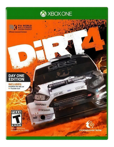 Jogo Dirt 4 Day One Edition Xbox One Midia Fisica Codemaster