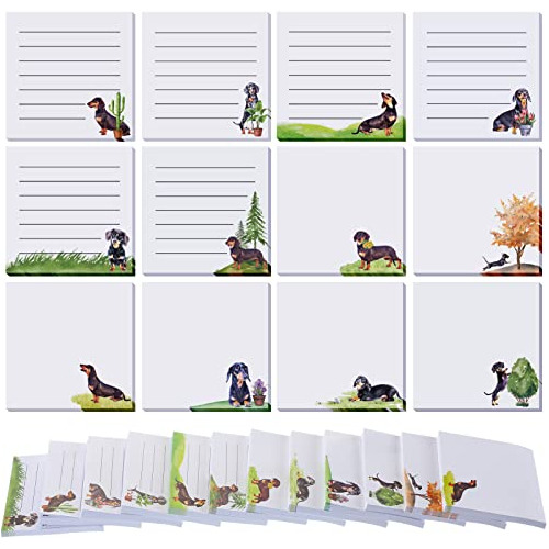 12 Pack Dog Cat Notepad Small To Do List Sticky Notes Yttfy