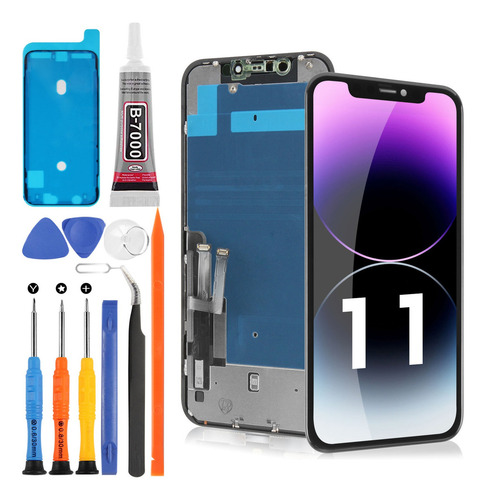 Módulo Display/Táctical Bexupull Negro Para iphone 11