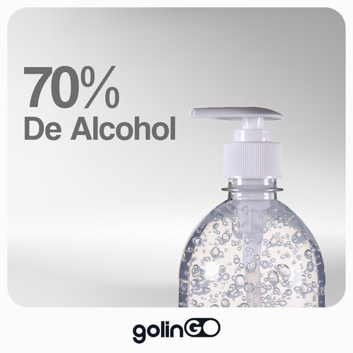 Gel Antiséptico Sanitario Antibacterial Desinfectante 1 Lt
