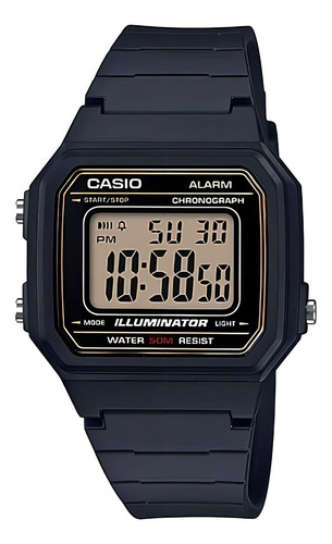 Reloj Casio F-91w Cronometro Alarma Calendario 100% Funciona Color De La Correa Negro