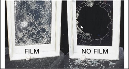 Imagen 1 de 3 de Film Anti-vandálico Seguridad Vidrios 200 Micrones 1,5 Mt
