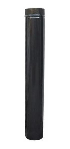 Caño Conducto Galvanizado Color Negro 6 Pulgadas 