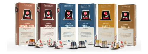 Café Caribe Mix Cafeína - 60 Cápsulas Compatibles