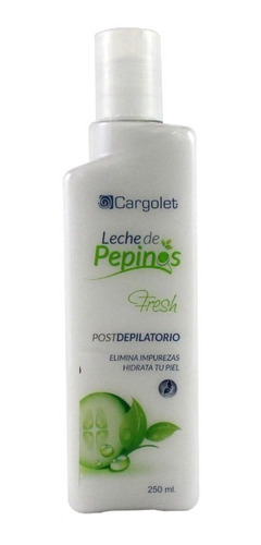 Leche De Pepino Post Depilatoria 250 Ml Cargolet 