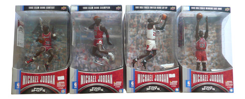 Michael Jordan Colección Figuras Pro Shots Edición Diorama