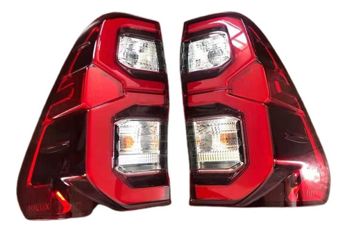 Faro Full Led Posterior Toyota Hilux 16 - 23 Rojo Stock!!!