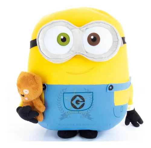 Peluche Gigante Minion Bob Con Osito 2 Golden Toys