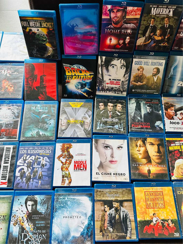 Remato Lote De 50+ Películas Originales En Blu-ray (Usado)