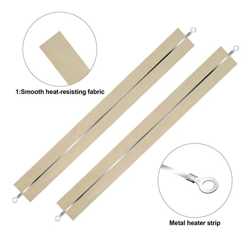 Repuesto Resistencia Para Selladora De Impulso De 30 Cms