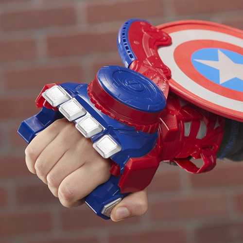 Imagen 3 de 3 de Escudo Capitán América Avengers Marvel Grueso Frisby