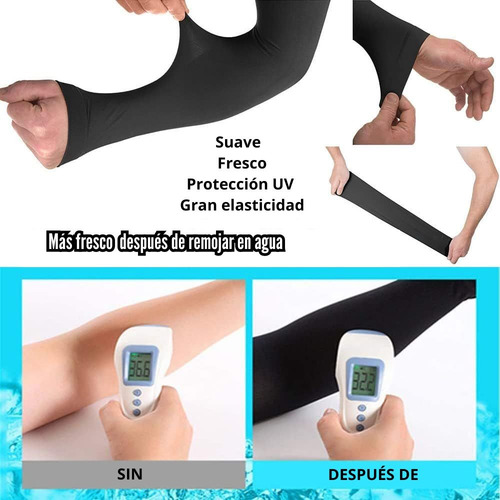 Timotech 4 Pares De Mangas De Protección Uv Para Brazos