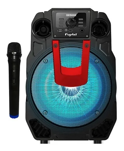 Parlante Karaoke Bluetooth 8 Con Luz Fujitel