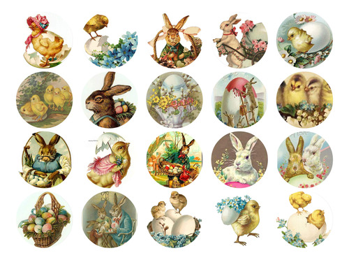 Victoriano Pascua Circulo 1,5  Collage Sheet # 102 Para Arte