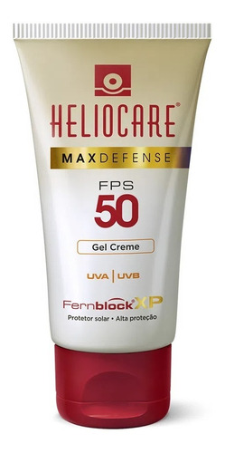 Protetor Solar Heliocare Max Defense Gel Creme Fps50 C/50g
