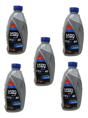 comprar 5 Aceite Motor 15w40 20w50 Mineral Semi Sintetico Ultralub