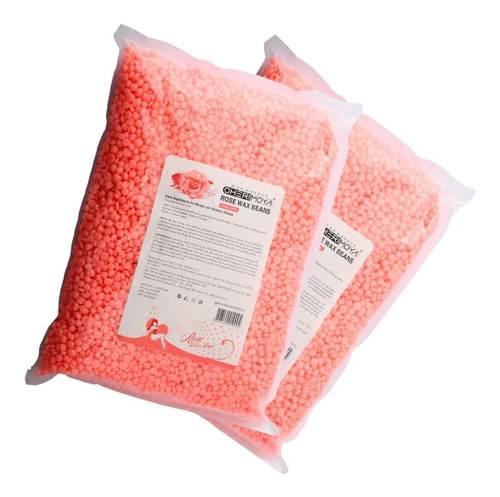 Cera Depilatoria Granulada Rosa 1000g