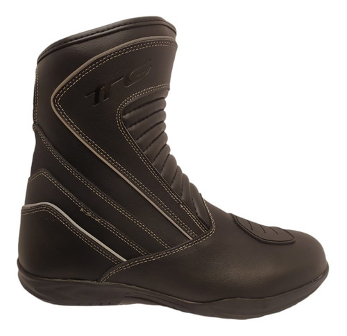 Botas Moto Torque Apiru Cuero Reflectivas