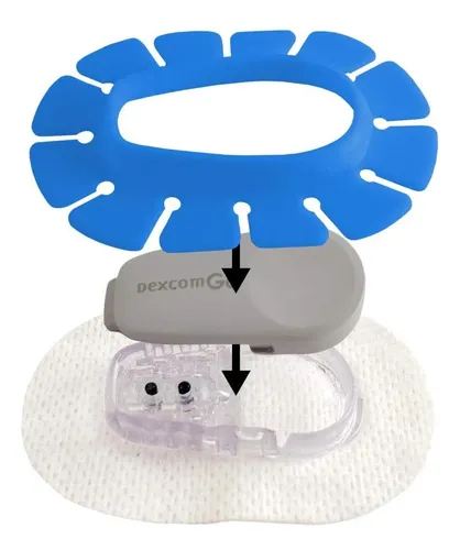 El Escudo Azul G6 Para Su Dexcom Sobre Patches Diabetic | Y