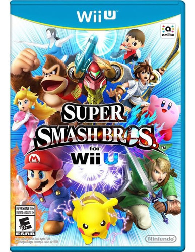 Jogo Super Smash Bros Para Nintendo Wii U Midia Fisica