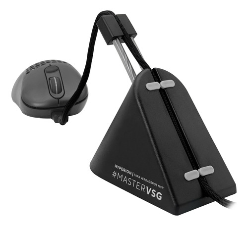 Sujetador De Cable Mouse Bungee Vsg Hyperion Negro