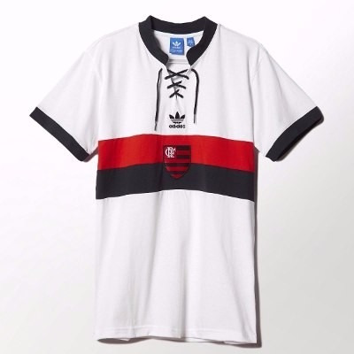 Cuna trabajador Pericia Camisa Retrô Branca Flamengo 1938 Original adidas | Parcelamento sem juros