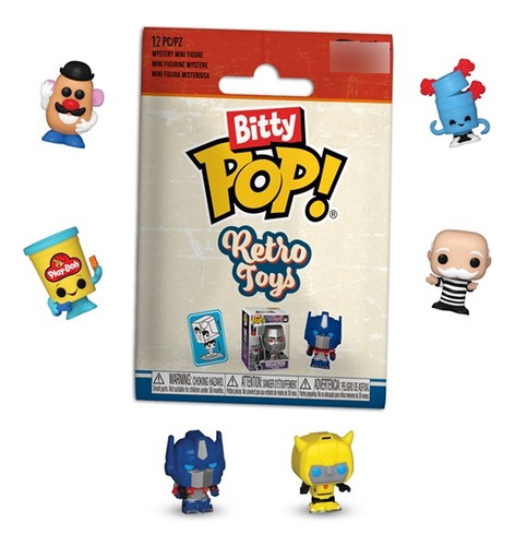Funko Pop! Retro Toys Bitty Pop Display 1 Individual