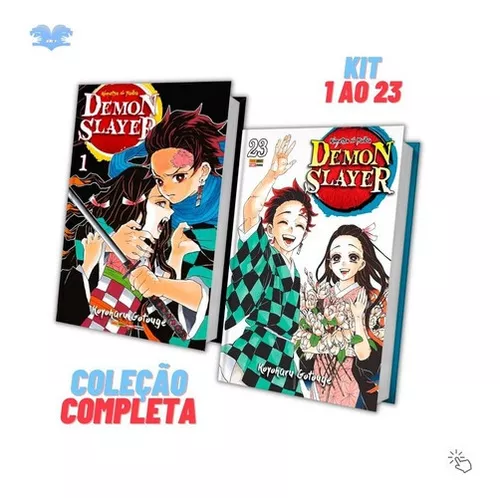 Demon Slayer, Kimetsu No Yaiba Mangá Volume 12 Ao 17 - KIT - Mangá