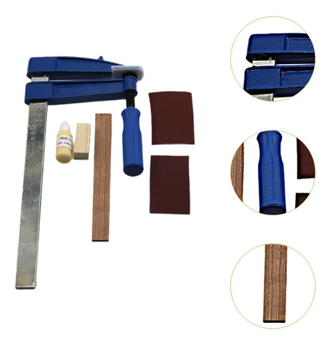 6 Peças De Ferramenta De Corte Guitar Bridge Lm Clamp Bridge