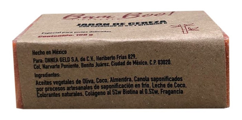 Imagen 5 de 9 de Jabón Cereza Con Colágeno 100 Gr Bam Boo! Lifestyle