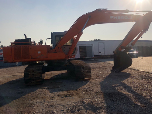 Imagem 4 de 9 de Fiat Hitachi Fh 220 1996 Escavadeira Hidráulica=cat,jcb