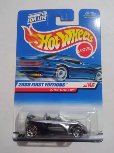 Hot Wheels Diecast Car Lotus Elise 340r 2000 First Editions