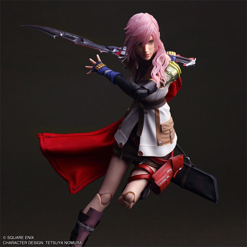 Final Fantasy Xiii: Play Arts Shin - Lightning Pre-vent
