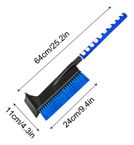 Raspador De Nieve Y Hielo Para Coche, Snobroom, Cepillo De N