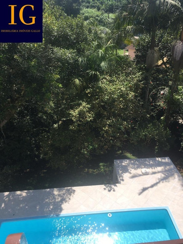 Imagem 5 de 30 de Casa Em Ribeirão Pires 4 Dormitórios Com Piscina E Bosque Privativo - Chácara-rb - 69365793