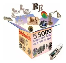 Comprar Pack + De 55.000 Vetores Cnc Laser Router Corte Dxf