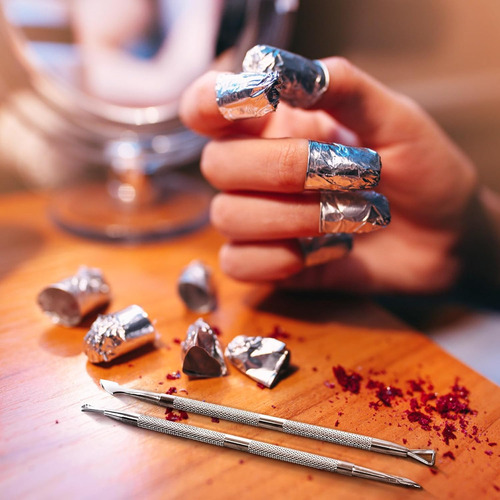 Empujador De Cutículas De Uñas Removedor De Esmalte De Uñas
