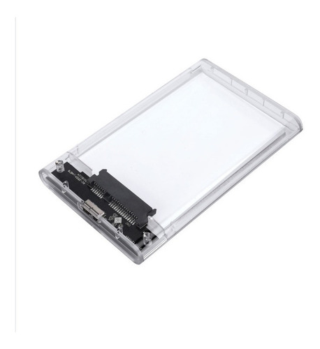 Imagen 2 de 10 de Case Externo Sata Usb 3.0 Transparente Disco Duro Enclosure