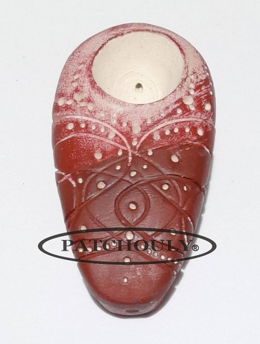 Imagen 7 de 8 de Pipa Ceramica Hecha A Mano Fácil De Limpiar 6 Cm. Artesanal