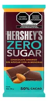 Comprar Hershey's Zero Sugar 50% Cacao Almendra 90grs (3 Piezas)
