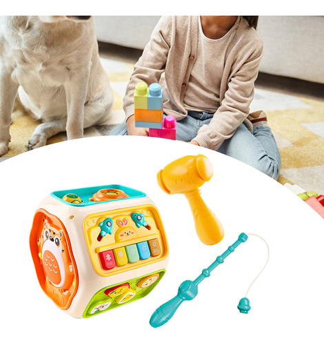 Cubo De Tambores De A Mano Para Niños Cubo Fine Motor