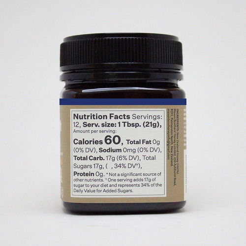 Miel Cruda Manuka Mgo 263+ Mason Brothers 248g 100% Pura