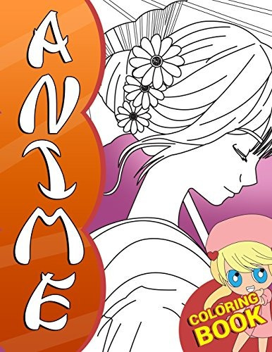 Anime Coloring Book A Japanese Manga Coloring Book For Kids 