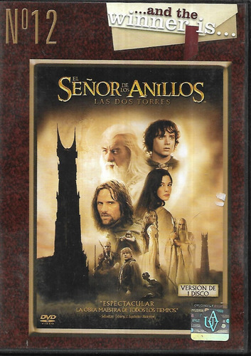 El Señor De Los Anillos Las Dos Torres Version 1 Disco Dvd