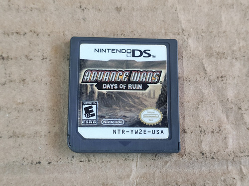 Advance Wars Days Of Ruin Ds -- Original -- Nintendo Ds (Usado)