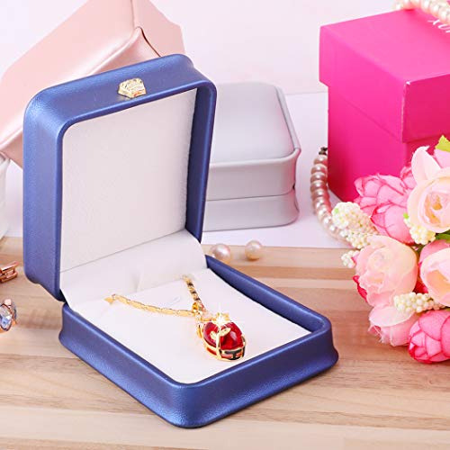 Conjunto De Joyas 2 Collares Pulsera En Caja De Regalo Bod