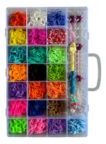 Comprar Set De Bandas Elásticas - Gomitas De Pelo Para Pulseras Multicolor Lisa